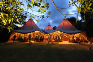 Marquees provided by Christopher James events