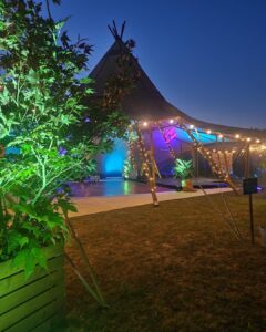 Lighting and Marquee Provided provided by Christopher James Events