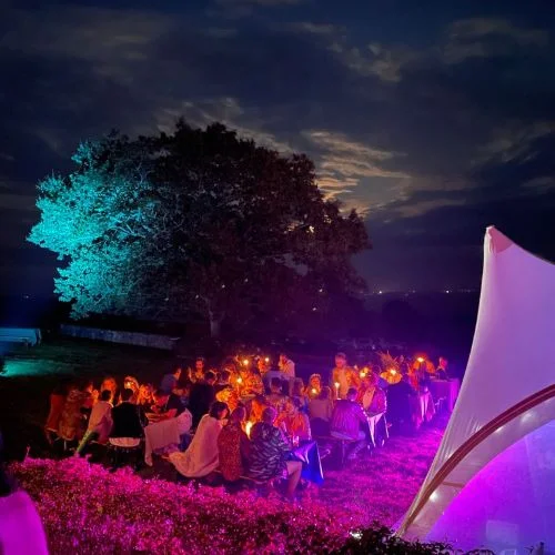 Illuminating the Garden of England Wedding Lighting Hire Kent