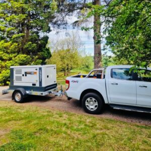 Powering Your Dream A Guide to Marquee Wedding Generator Hire - Trailer