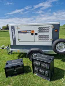 Flawless Power for Your Feast Outdoor Wedding Generator Sevenoaks - on Trailer